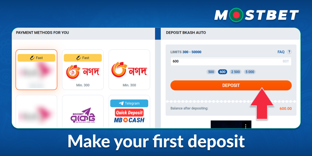 Top Up Your Balance at Mostbet Bangladesh
